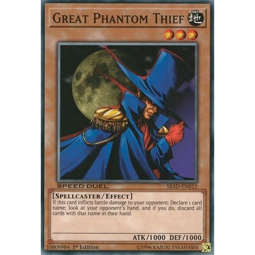 Image for Great Phantom Thief (SBAD-EN012) (SBAD) - YuGiOh