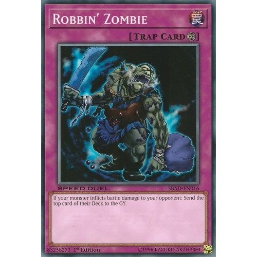 Image for Robbin' Zombie (SBAD-EN016) (SBAD) - YuGiOh