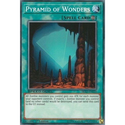 Image for Pyramid of Wonders (SBAD-EN020) (SBAD) - YuGiOh