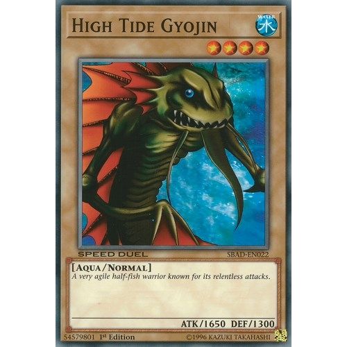 Image for High Tide Gyojin (SBAD-EN022) (SBAD) - YuGiOh