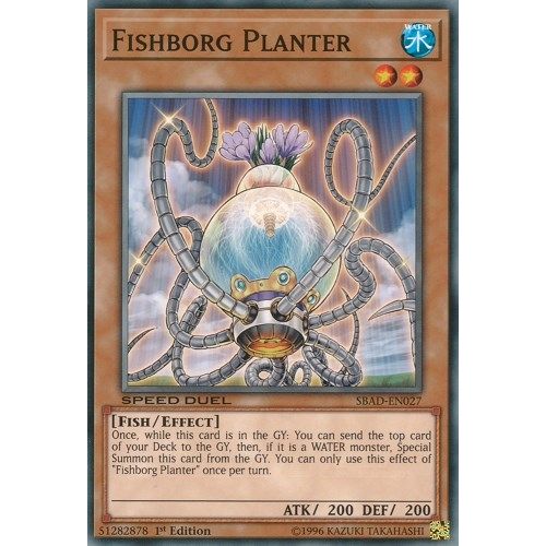 Image for Fishborg Planter (SBAD-EN027) (SBAD) - YuGiOh