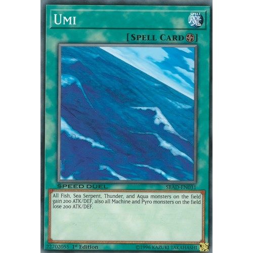 Image for Umi (SBAD-EN031) (SBAD) - YuGiOh