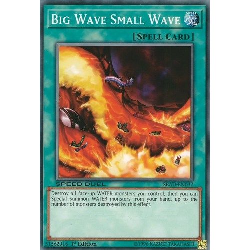 Image for Big Wave Small Wave (SBAD-EN032) (SBAD) - YuGiOh