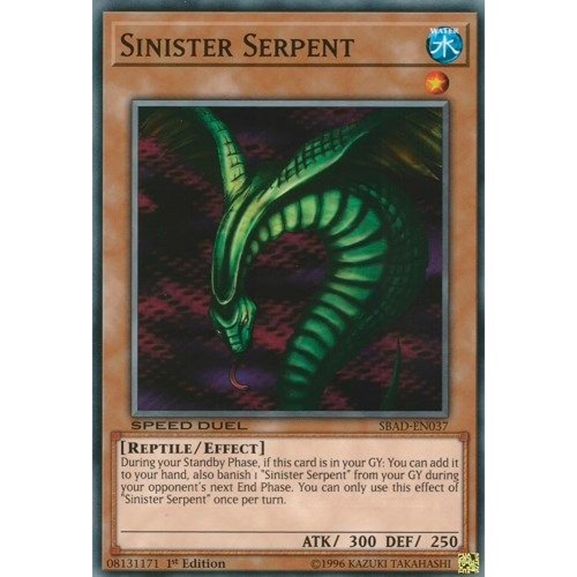 Image for Sinister Serpent (SBAD-EN037) (SBAD) - YuGiOh