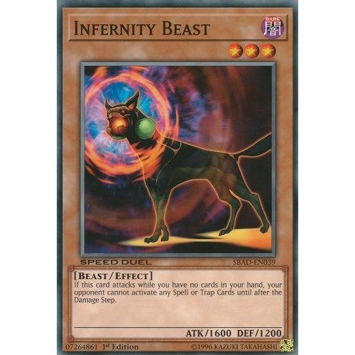 Image for Infernity Beast (SBAD-EN039) (SBAD) - YuGiOh