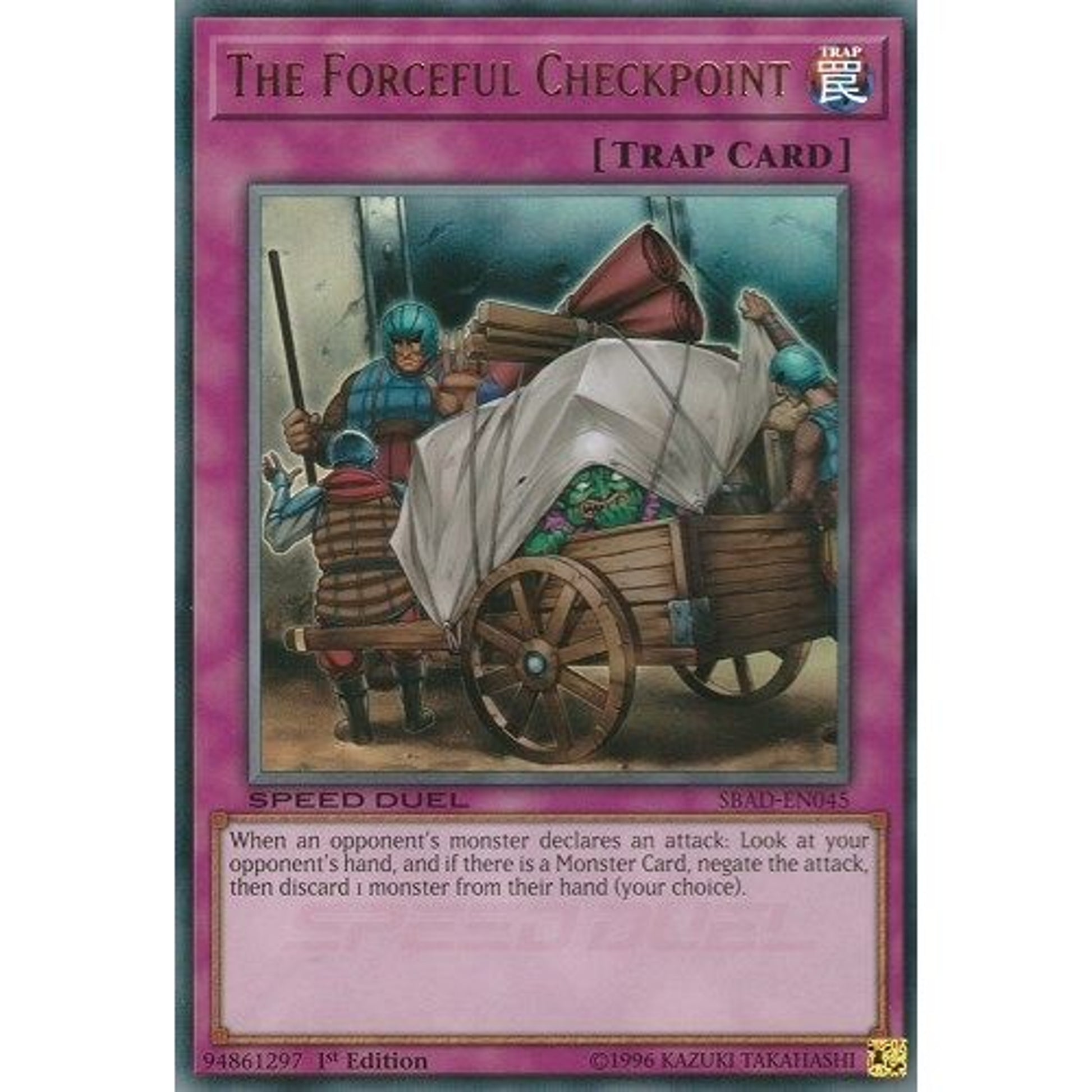 Image for The Forceful Checkpoint (SBAD-EN045) (SBAD) - YuGiOh