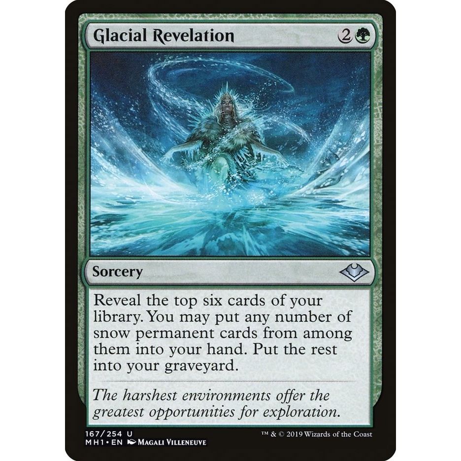 Image for Glacial Revelation (167) (MH1) - Magic: The Gathering