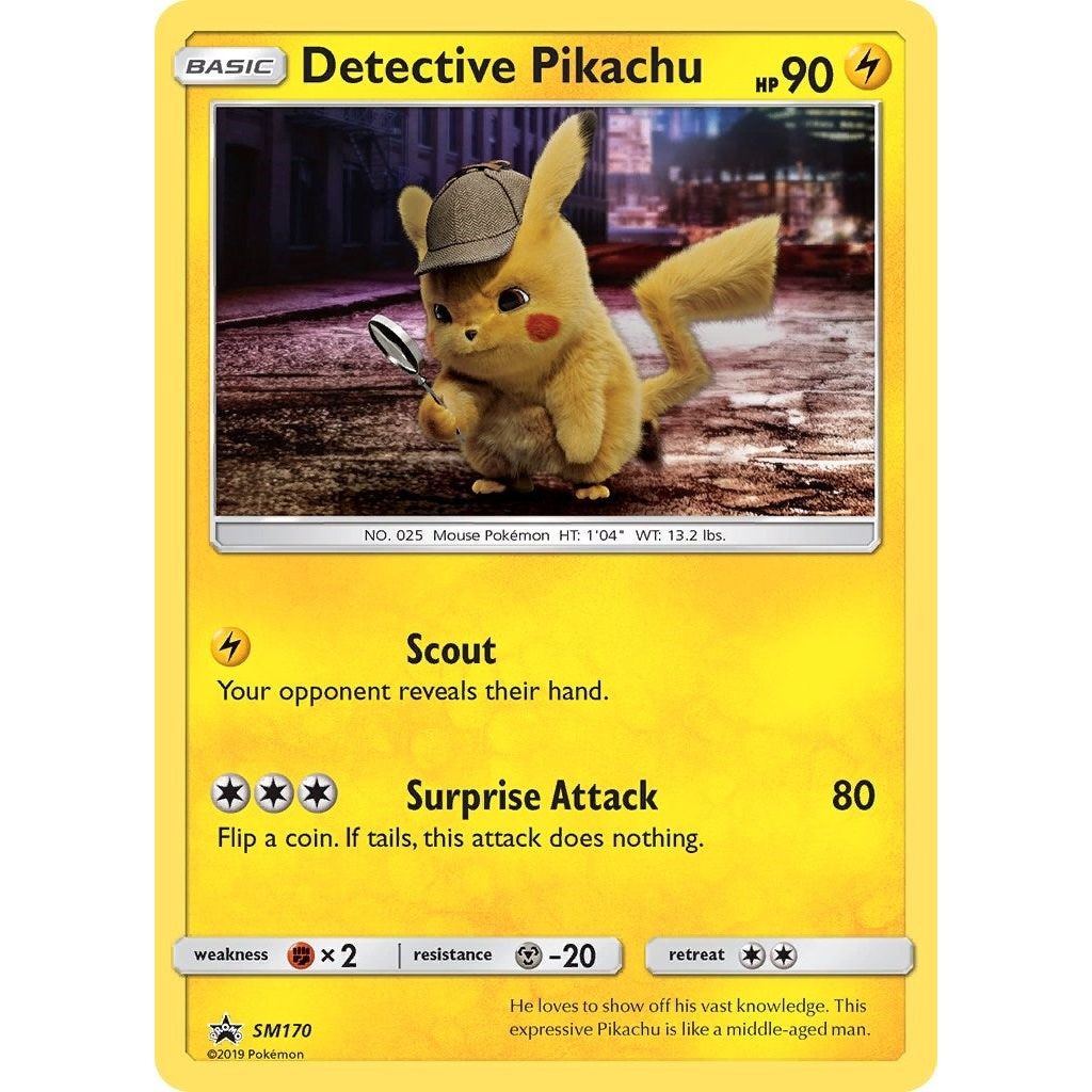 Image for Detective Pikachu - SM170 (SM170) (SMP) - Pokemon