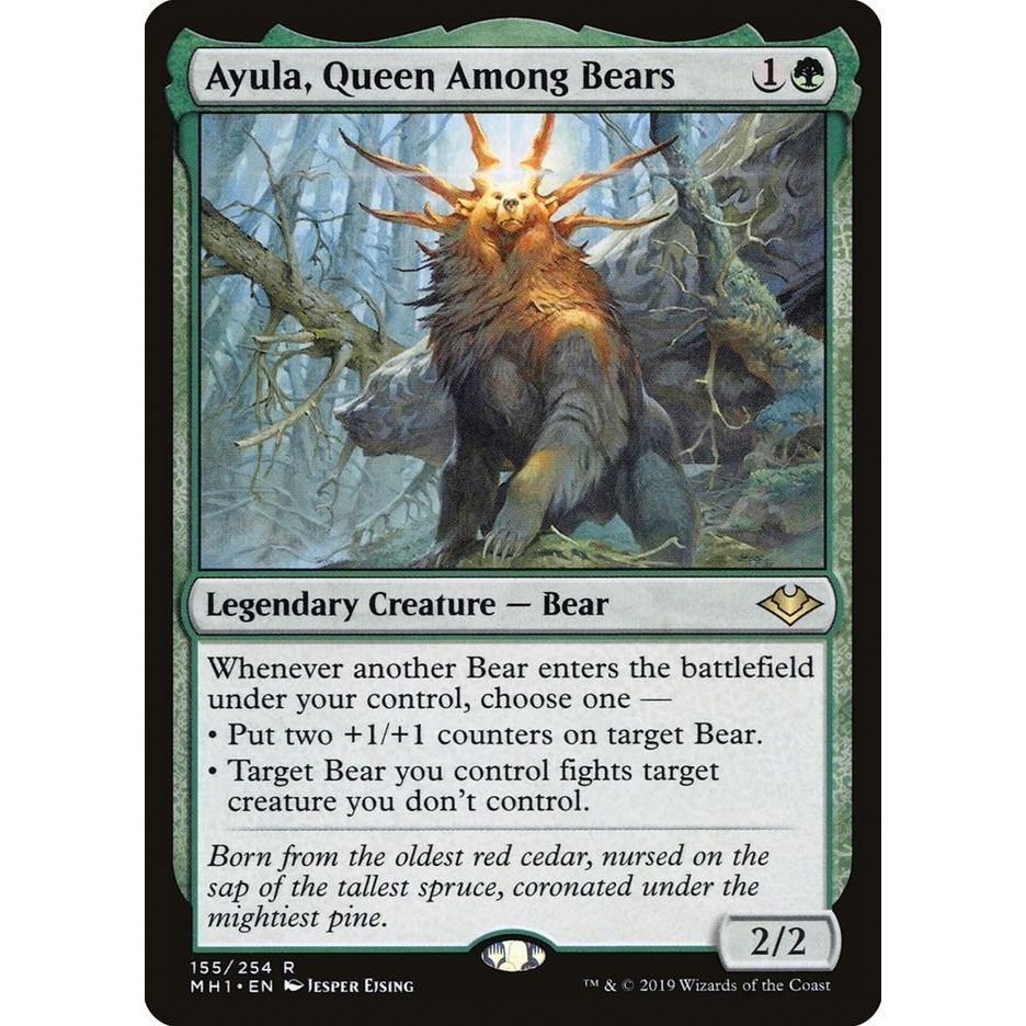 Image for Ayula, Queen Among Bears (155) (MH1) - Magic: The Gathering
