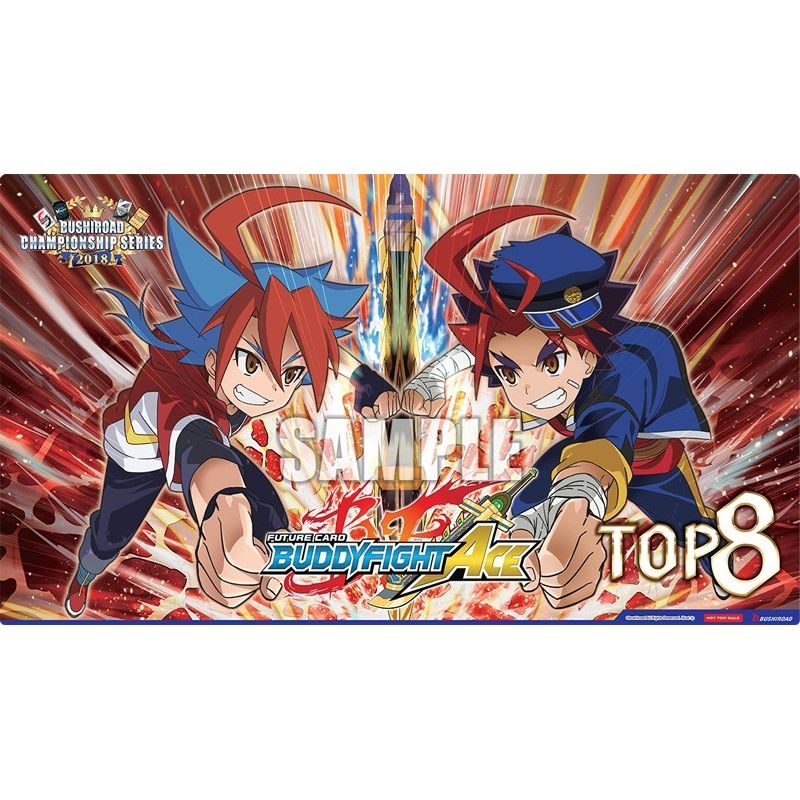 Image for Bushiroad BCS 2018: Future Card Buddyfight Top 8 - Playmats