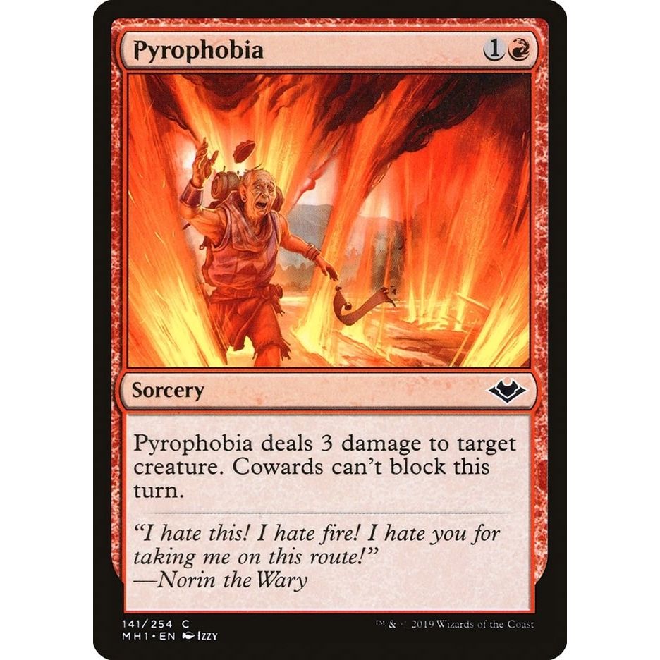 Image for Pyrophobia (141) (MH1) - Magic: The Gathering