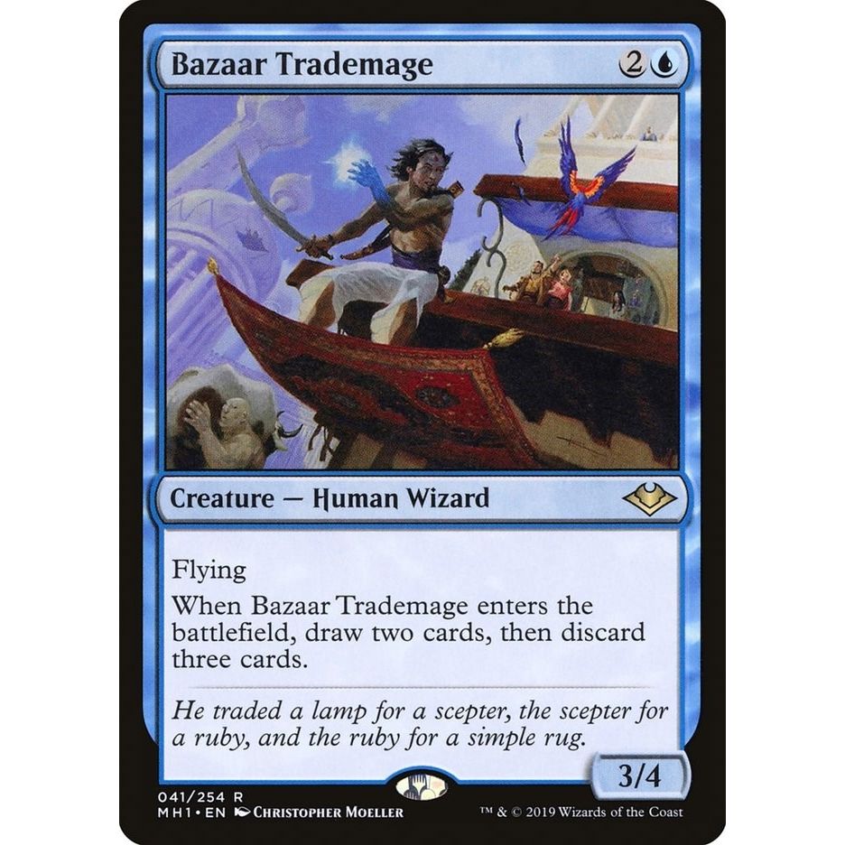 Image for Bazaar Trademage (41) (MH1) - Magic: The Gathering