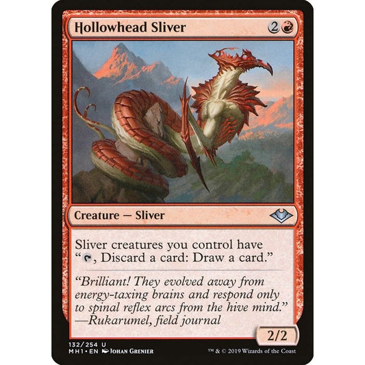 Image for Hollowhead Sliver (132) (MH1) - Magic: The Gathering