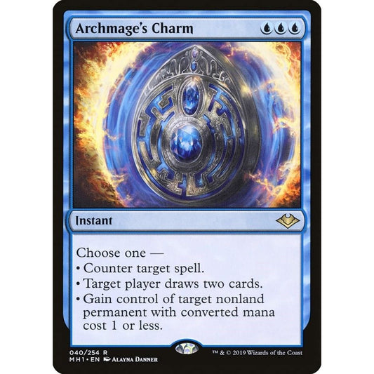 Image for Archmage's Charm (40) (MH1) - Magic: The Gathering