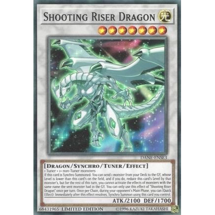 Image for Shooting Riser Dragon (DANE-ENSE3) (DANE) - YuGiOh