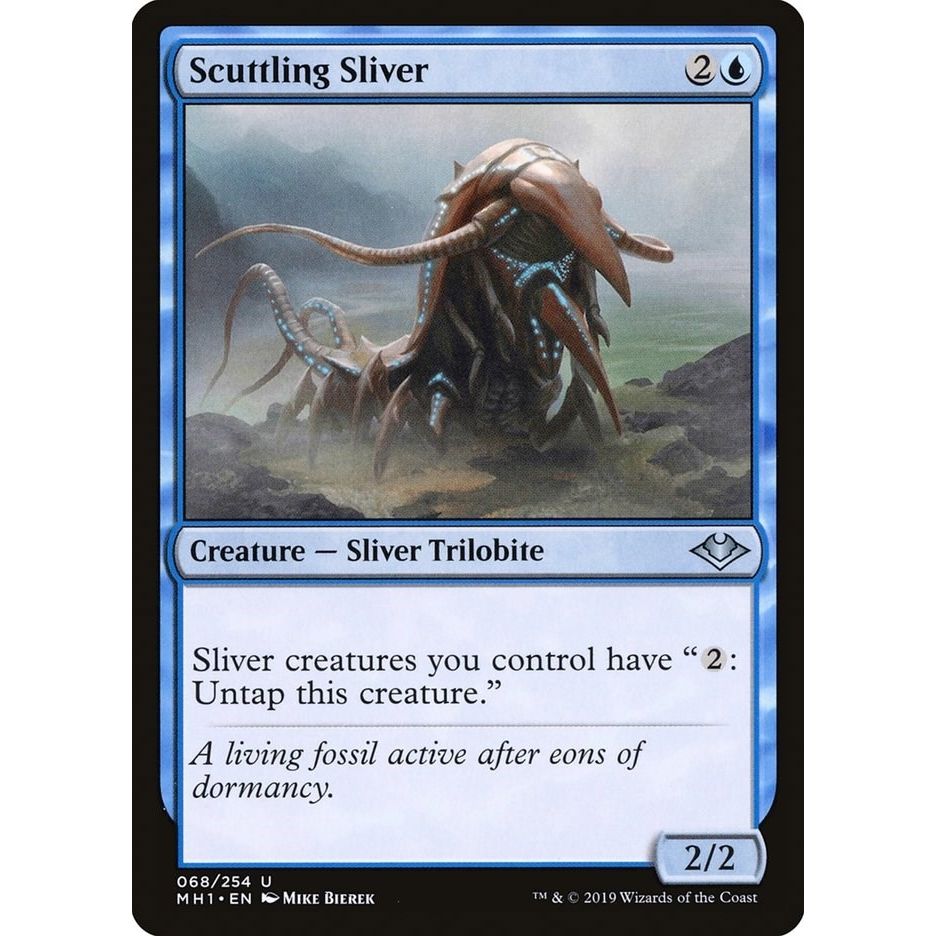 Image for Scuttling Sliver (68) (MH1) - Magic: The Gathering