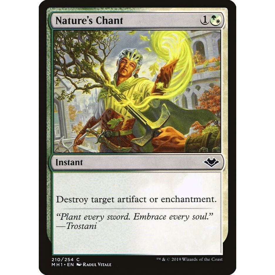 Image for Nature's Chant (210) (MH1) - Magic: The Gathering