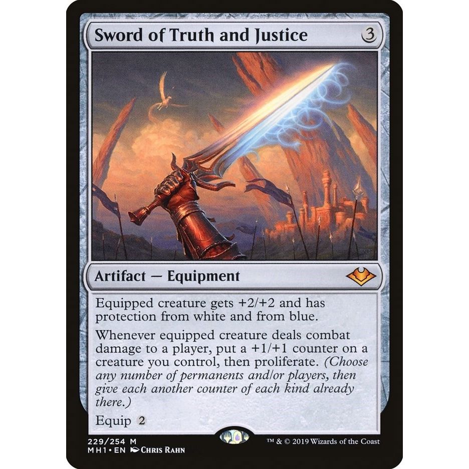 Image for Sword of Truth and Justice (229) (MH1) - Magic: The Gathering