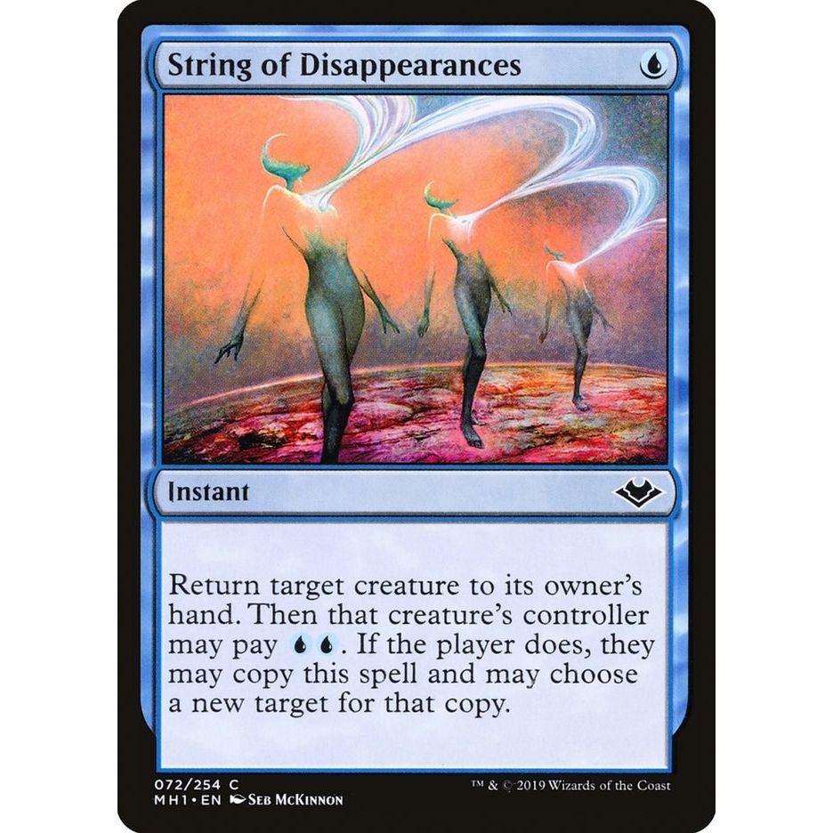Image for String of Disappearances (72) (MH1) - Magic: The Gathering