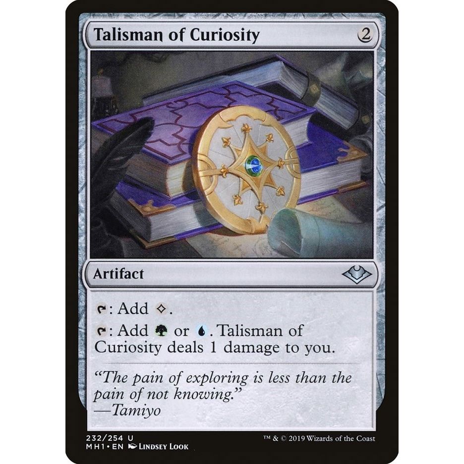 Image for Talisman of Curiosity (232) (MH1) - Magic: The Gathering