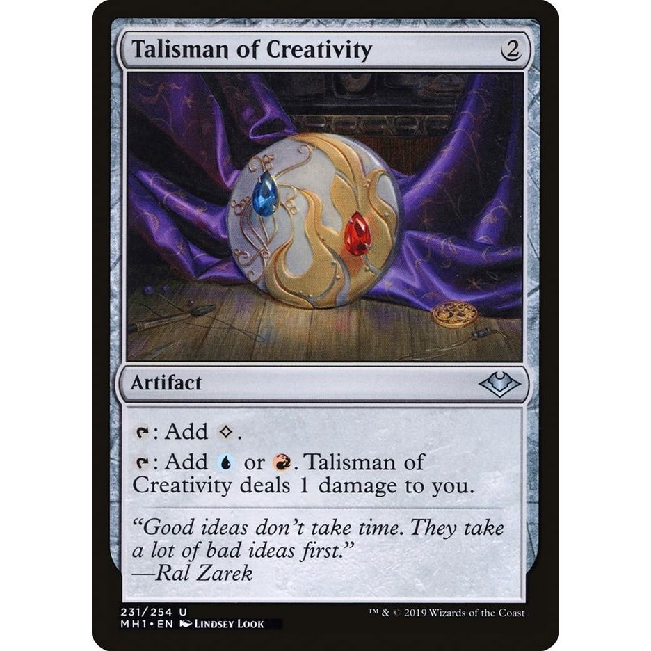 Image for Talisman of Creativity (231) (MH1) - Magic: The Gathering