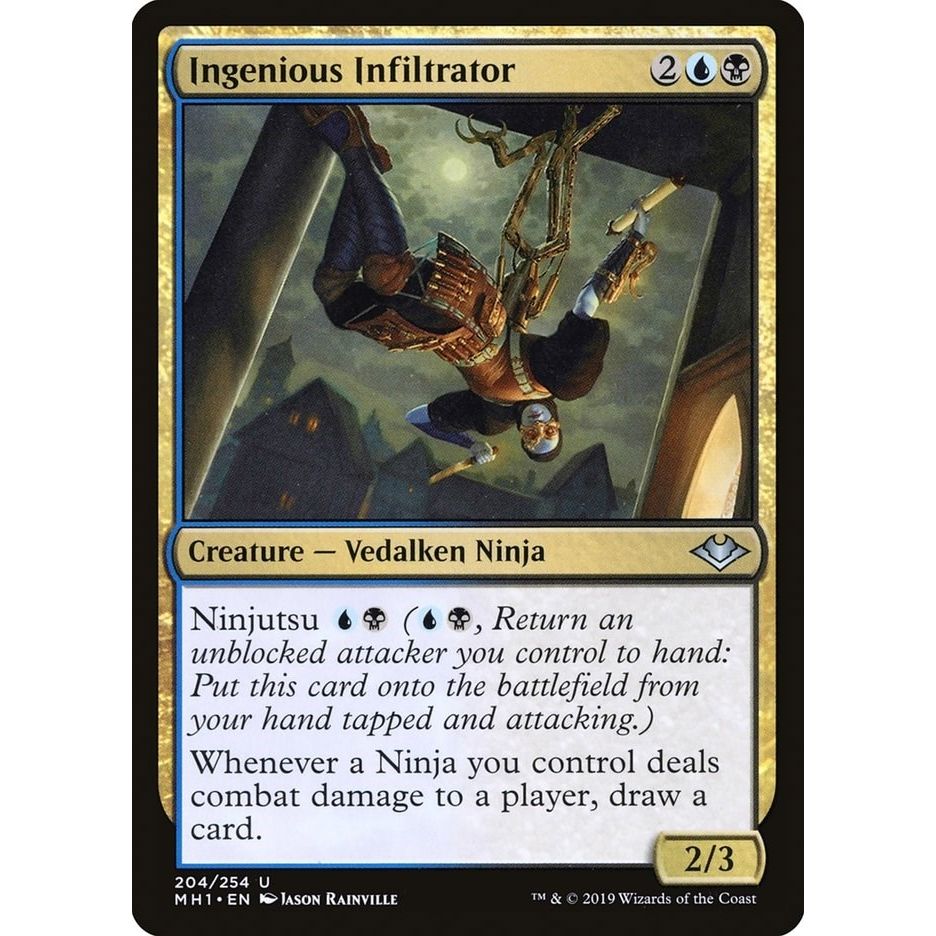 Image for Ingenious Infiltrator (204) (MH1) - Magic: The Gathering