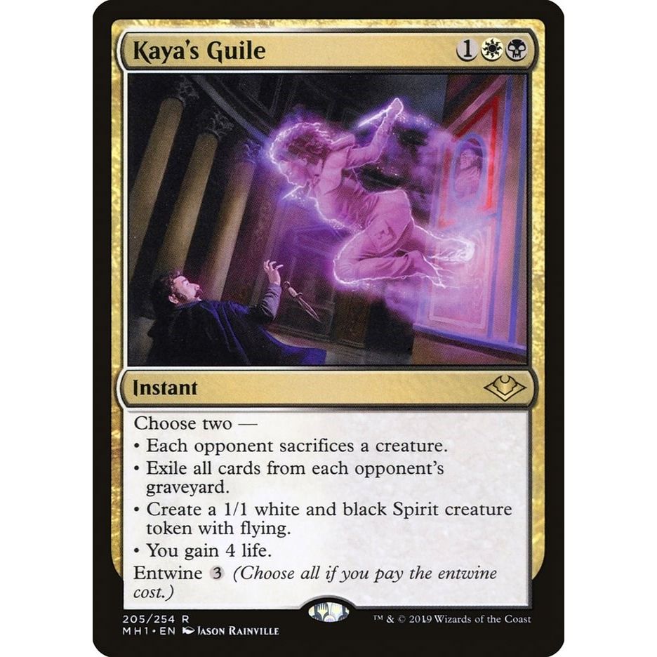 Image for Kaya's Guile (205) (MH1) - Magic: The Gathering
