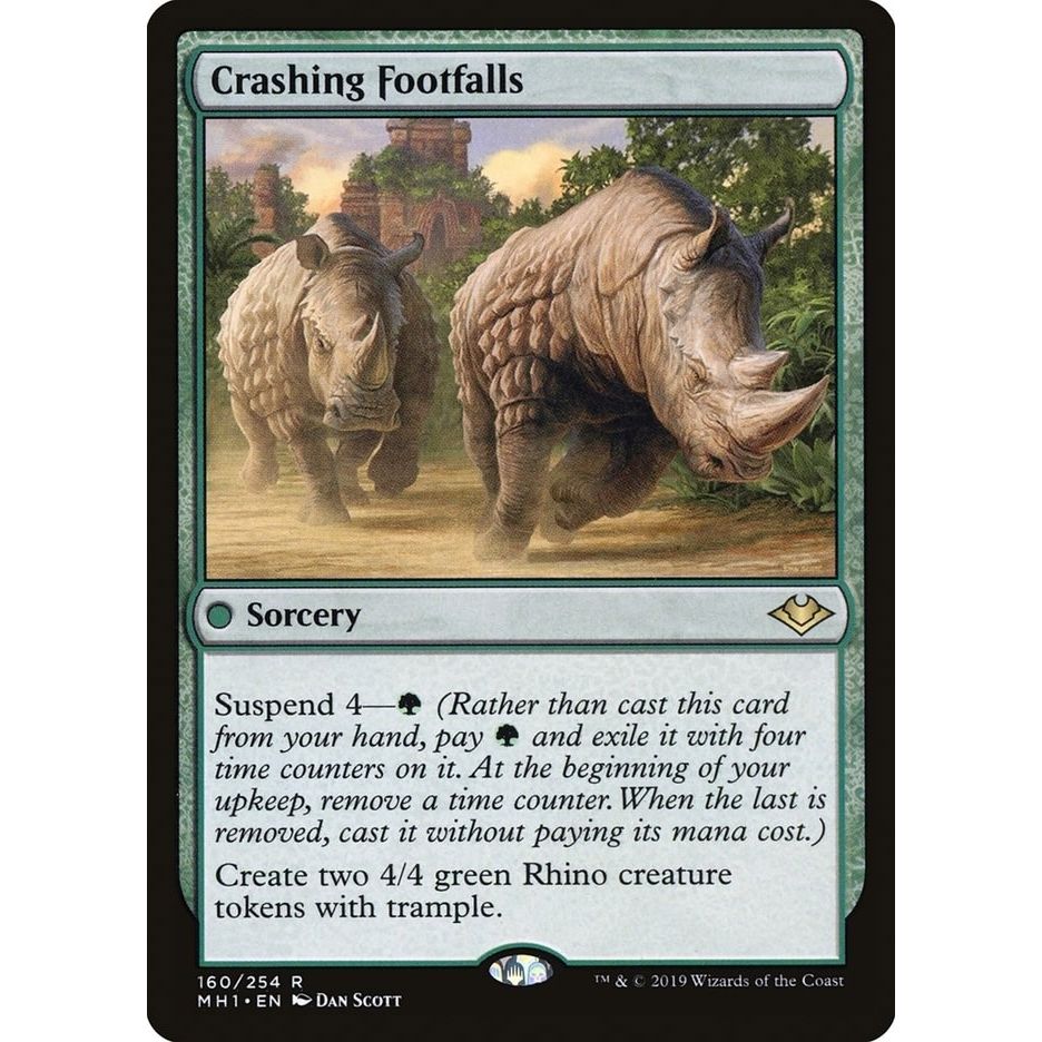 Image for Crashing Footfalls (160) (MH1) - Magic: The Gathering