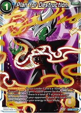Image for Plan for Destruction (EX06-14) (DBS-EB06) - Dragon Ball Super: Masters