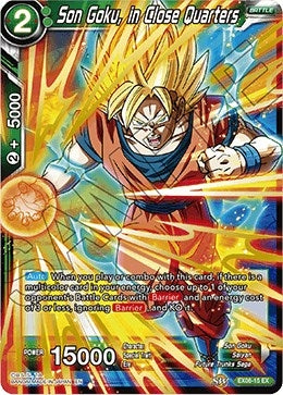 Image for Son Goku, in Close Quarters (EX06-15) (DBS-EB06) - Dragon Ball Super: Masters