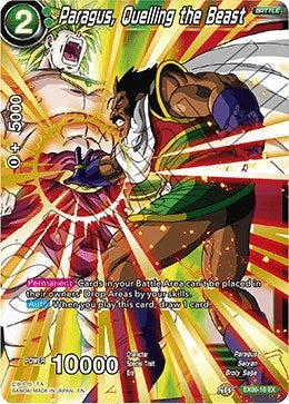 Image for Paragus, Quelling the Beast (EX06-18) (DBS-EB06) - Dragon Ball Super: Masters
