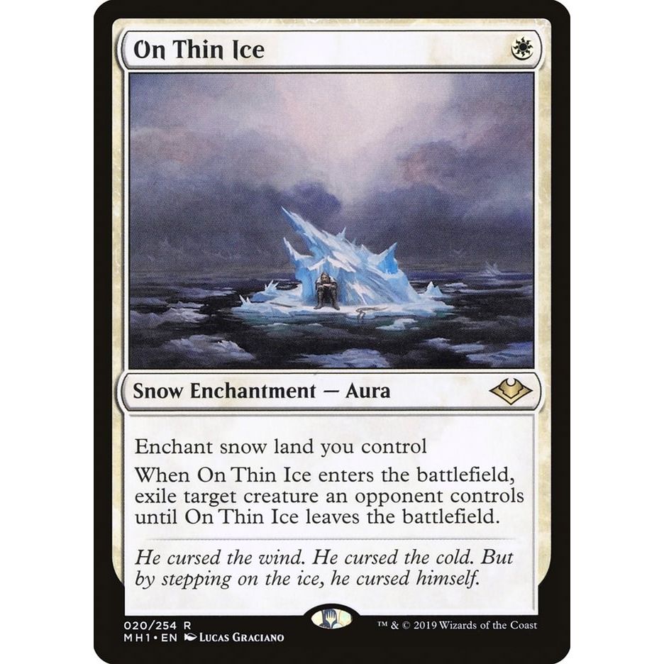 Image for On Thin Ice (20) (MH1) - Magic: The Gathering