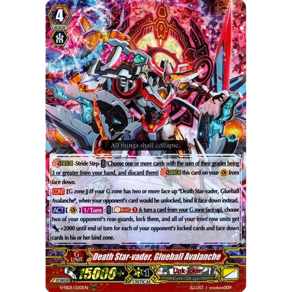 Image for Death Star-vader, Glueball Avalanche (V-SS01/020EN) (V-SS01) - Cardfight Vanguard