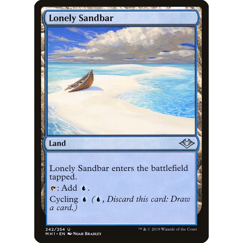 Image for Lonely Sandbar (242) (MH1) - Magic: The Gathering