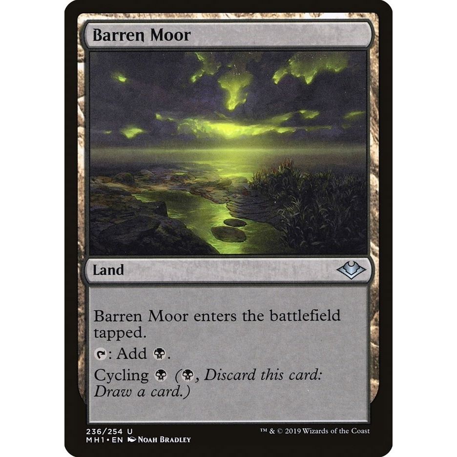Image for Barren Moor (236) (MH1) - Magic: The Gathering
