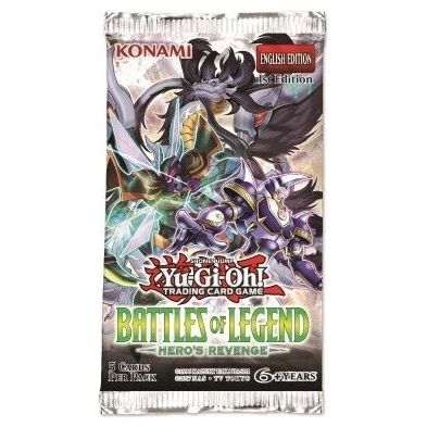 Image for Battles of Legend: Hero's Revenge Booster Pack - YuGiOh