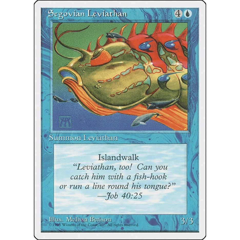 Image for Segovian Leviathan (4ED) - Magic: The Gathering