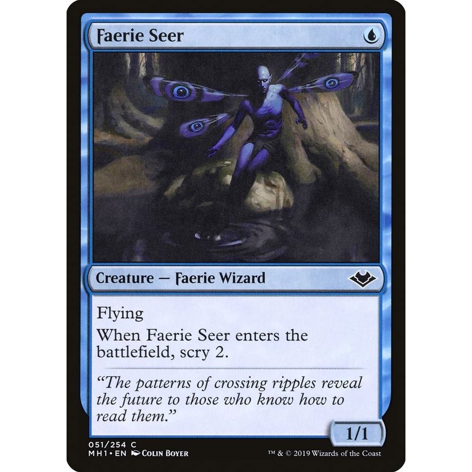 Image for Faerie Seer (51) (MH1) - Magic: The Gathering