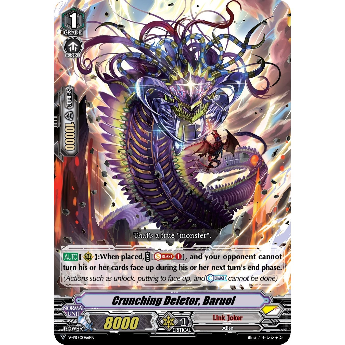 Image for Crunching Deletor, Baruol (V-PR/0066EN) (VPR) - Cardfight Vanguard