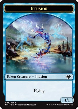 Image for Illusion Token (5) (MH1) - Magic: The Gathering