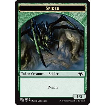 Image for Spider Token (14) (MH1) - Magic: The Gathering