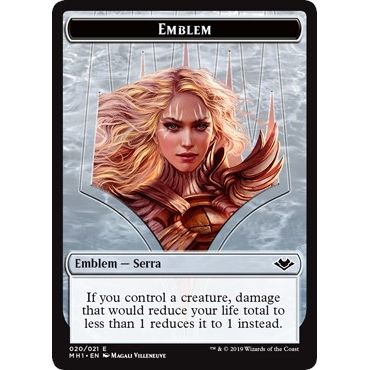 Image for Emblem - Serra the Benevolent (20) (MH1) - Magic: The Gathering