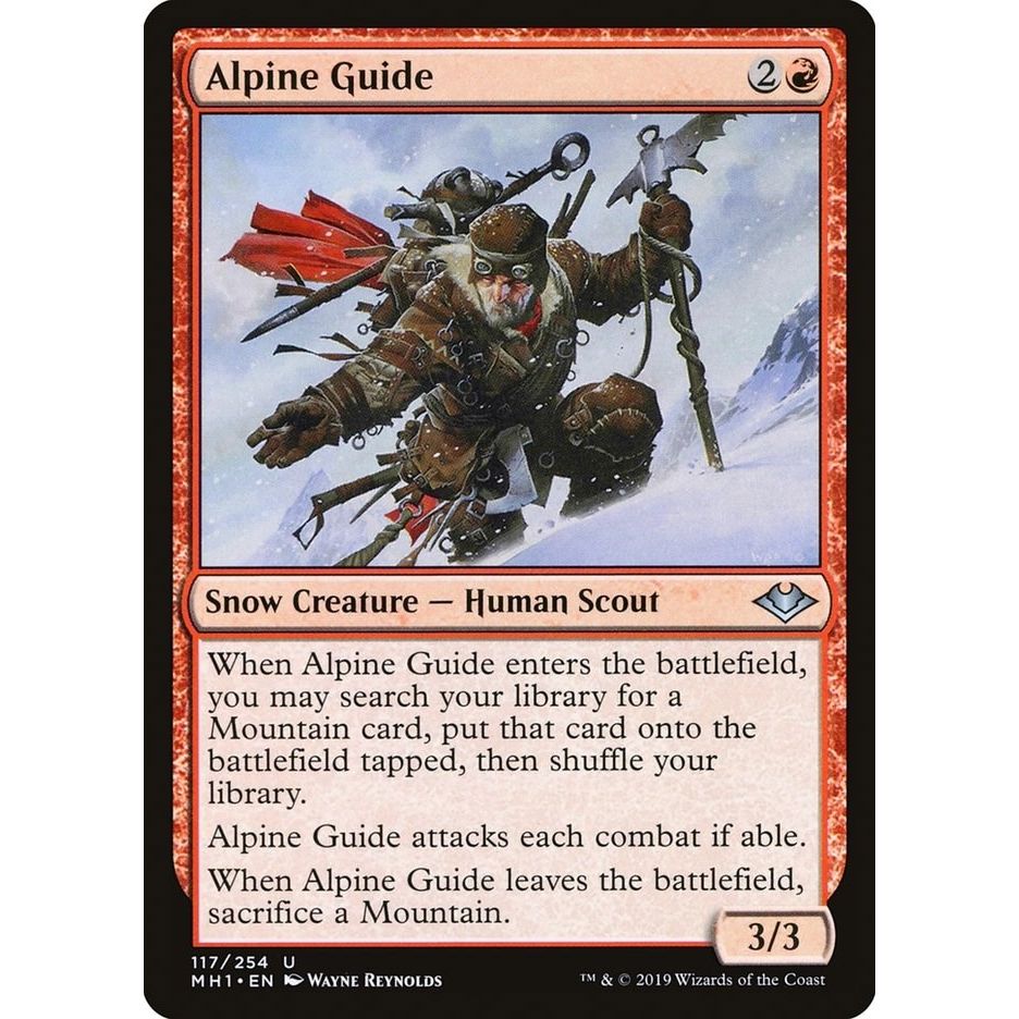 Image for Alpine Guide (117) (MH1) - Magic: The Gathering