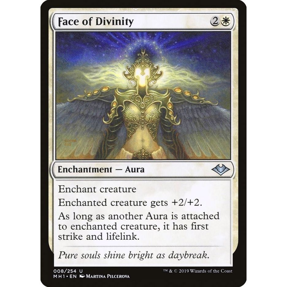 Image for Face of Divinity (8) (MH1) - Magic: The Gathering