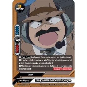Image for Saving Subordinates! Inspector Megure (S-UB-C01/0037EN) (S-UB-C01) - Future Card BuddyFight