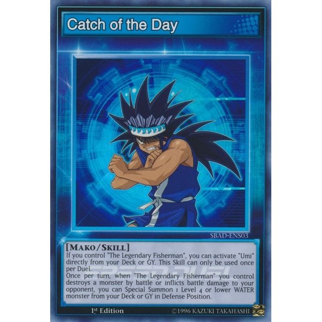 Image for Catch of the Day (SBAD-ENS03) (SBAD) - YuGiOh