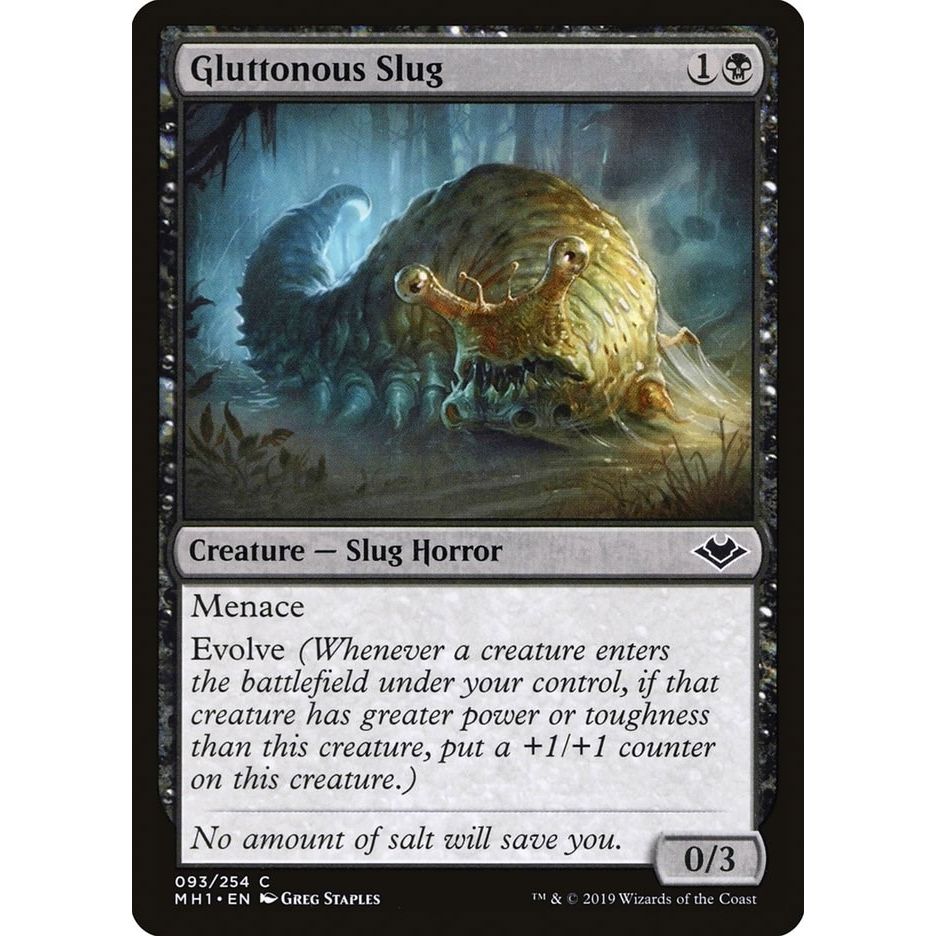 Image for Gluttonous Slug (93) (MH1) - Magic: The Gathering