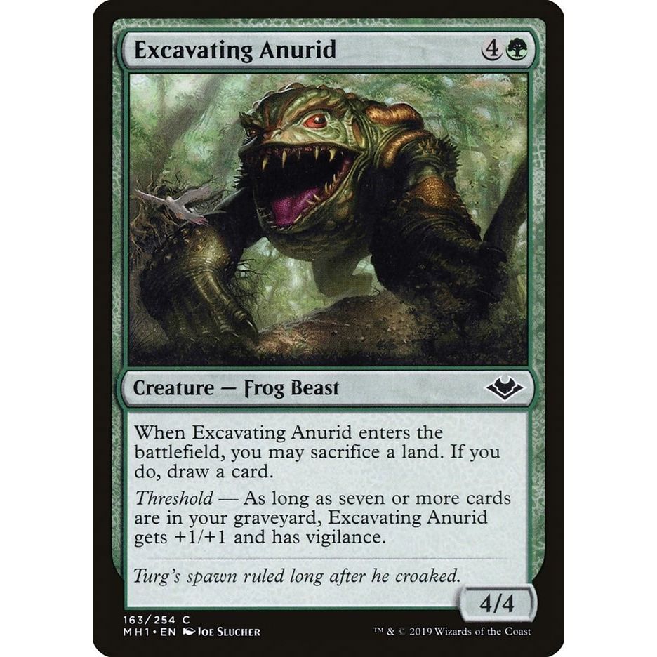 Image for Excavating Anurid (163) (MH1) - Magic: The Gathering