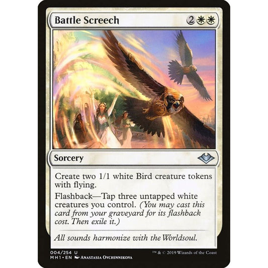 Image for Battle Screech (4) (MH1) - Magic: The Gathering