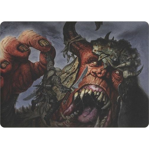 Image for Ravenous Giant (Art Series) (37) (ASMH1) - Magic: The Gathering
